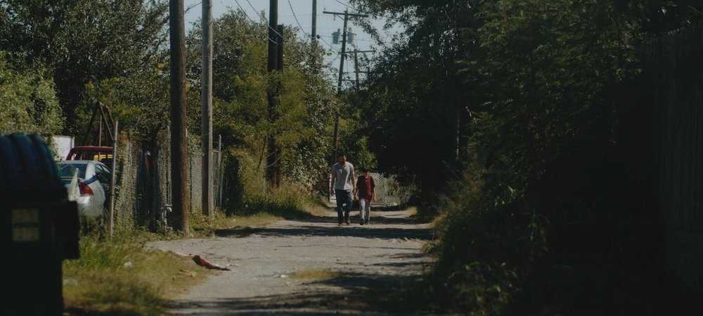 Backdrop of The Red Bike