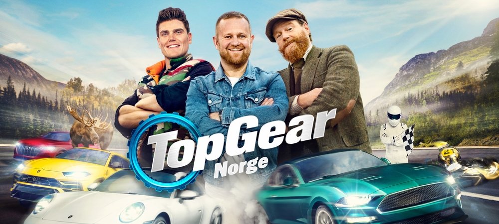 Backdrop of Top Gear Norge