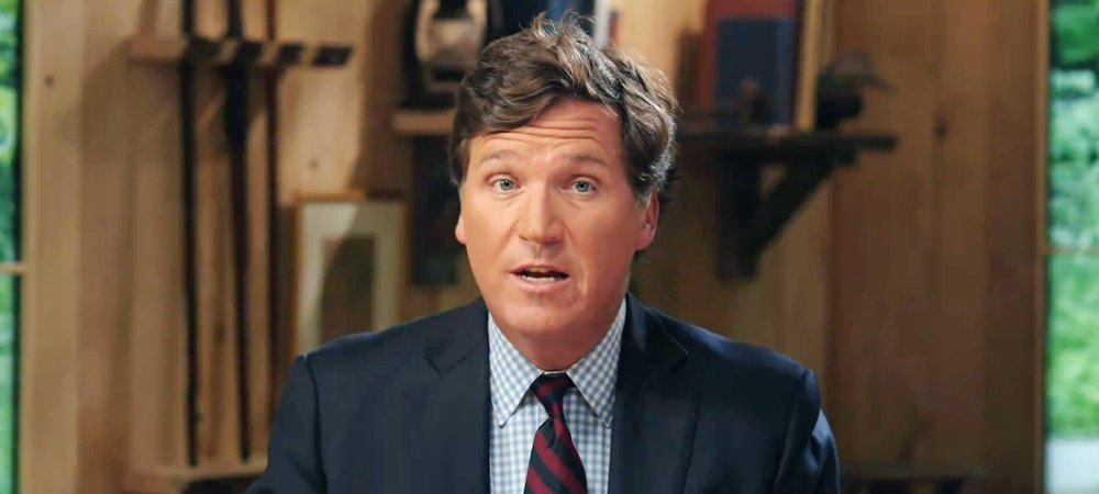 Backdrop of Tucker on X