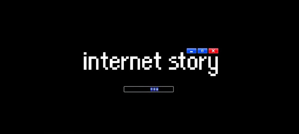 Backdrop of Internet Story