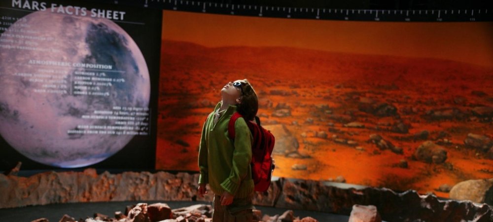 Backdrop of Martian Child