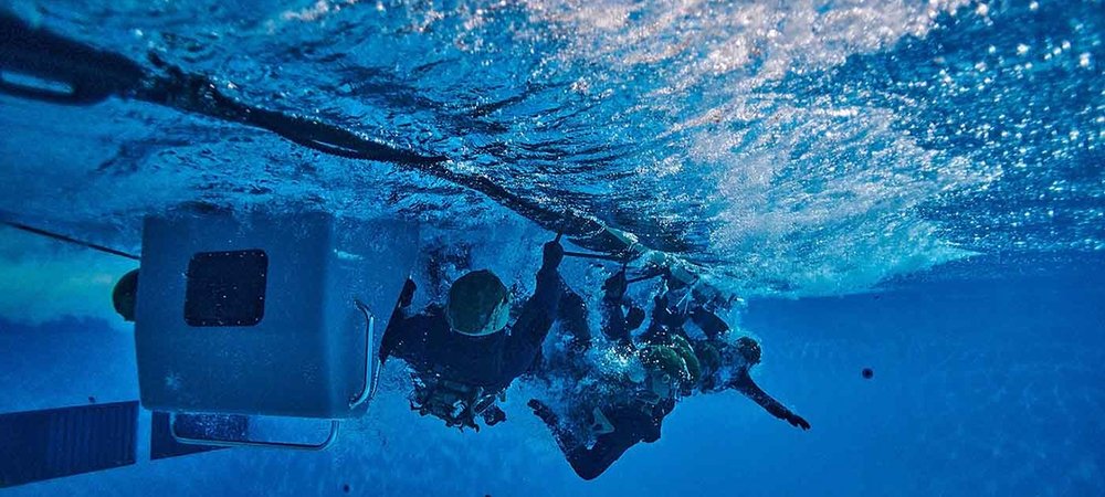 Backdrop of Ocean Warrior