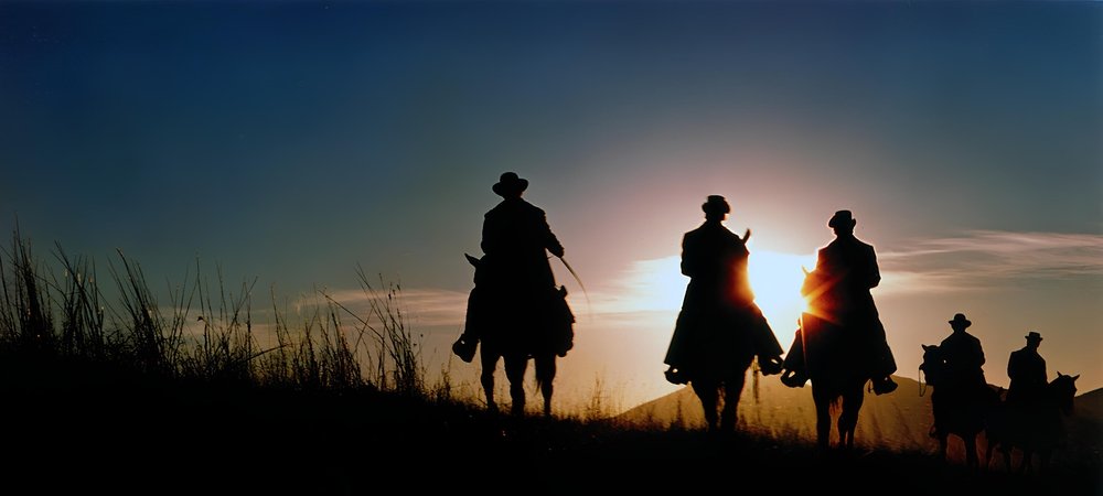 Backdrop of The Long Riders