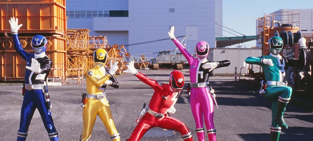 Backdrop of Tokusou Sentai Dekaranger