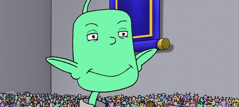 Backdrop of Lloyd in Space
