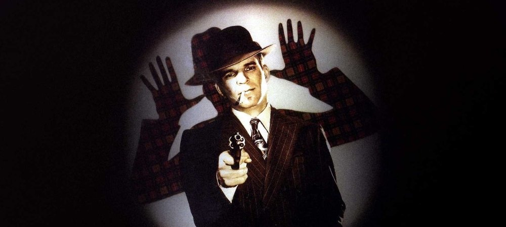 Backdrop of Dead Men Don't Wear Plaid