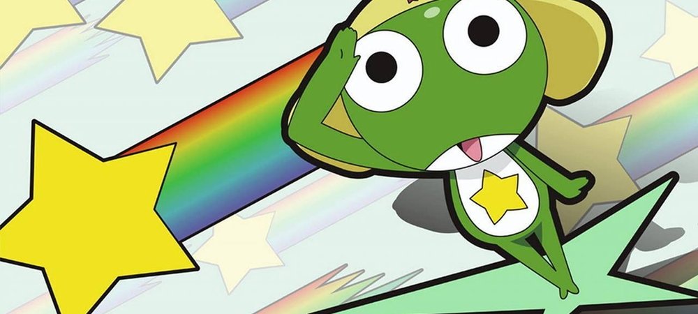 Backdrop of Sgt. Frog