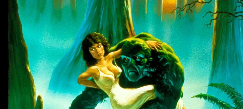 Backdrop of Swamp Thing