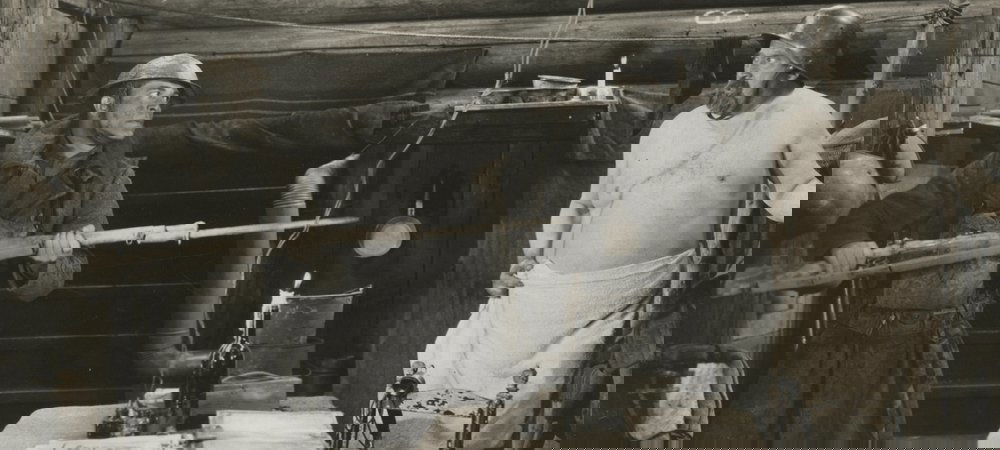 Backdrop of Buck Privates