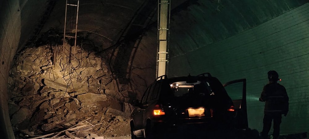 Backdrop of Tunnel