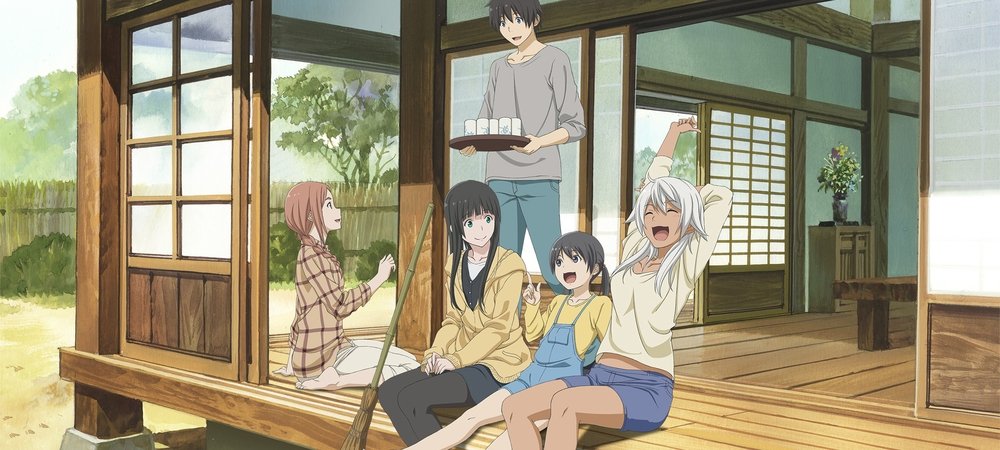 Backdrop of Flying Witch