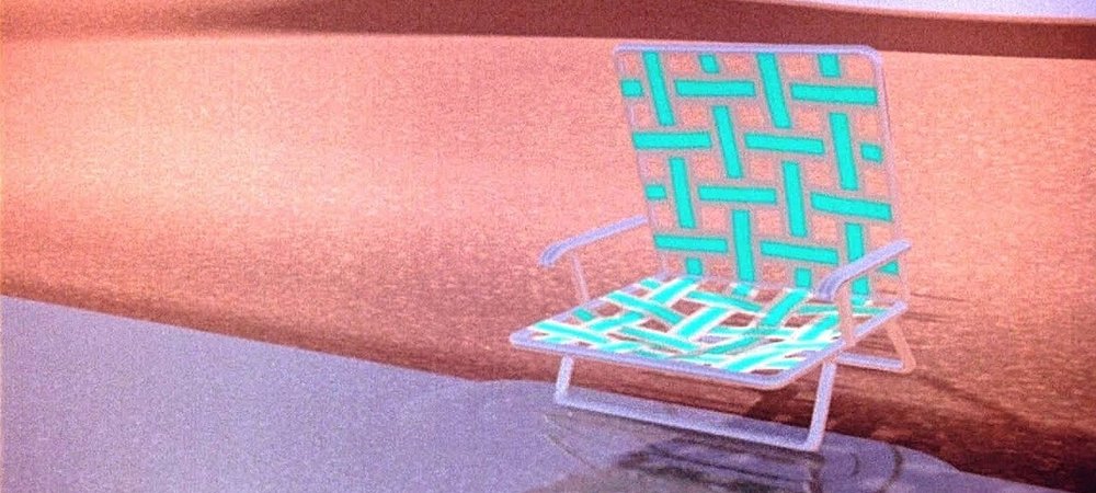 Backdrop of Beach Chair