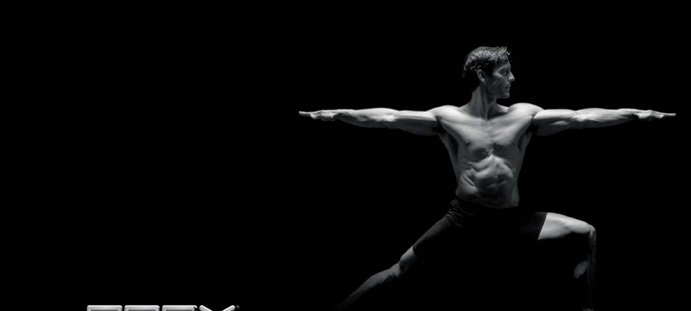 Backdrop of P90X - Yoga X