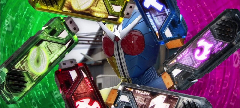 Backdrop of Kamen Rider W