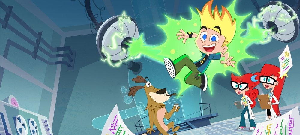 Backdrop of Johnny Test