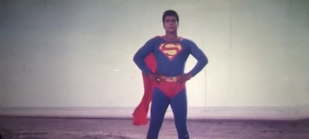Backdrop of Superman