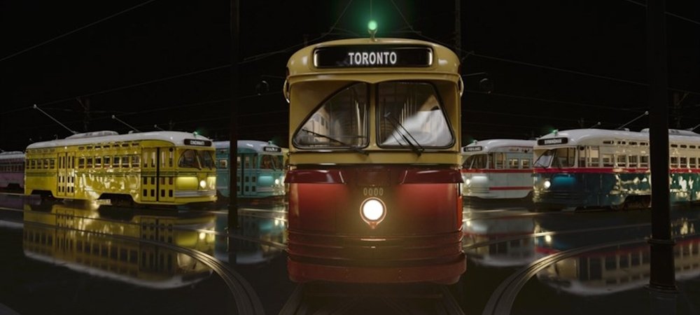 Backdrop of The Trolley