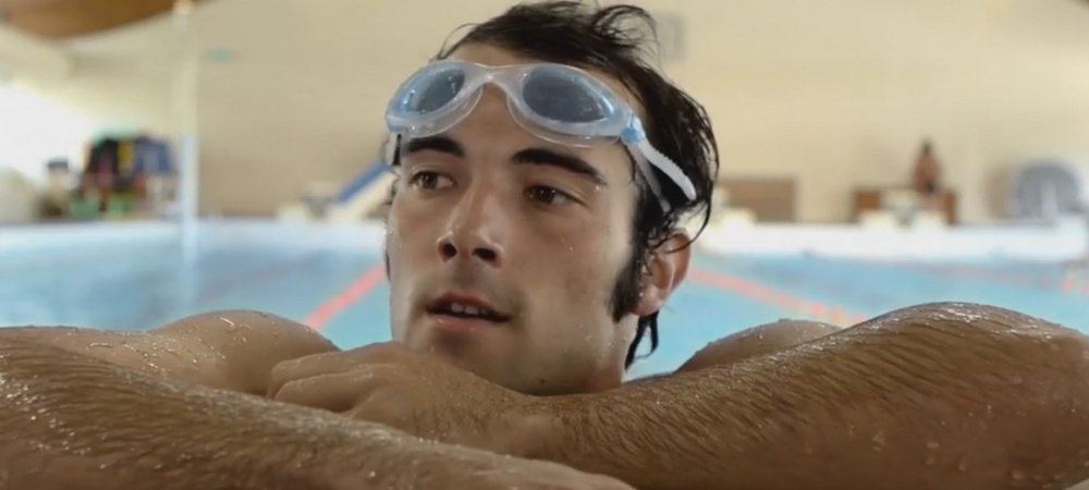 Backdrop of Pool Blue