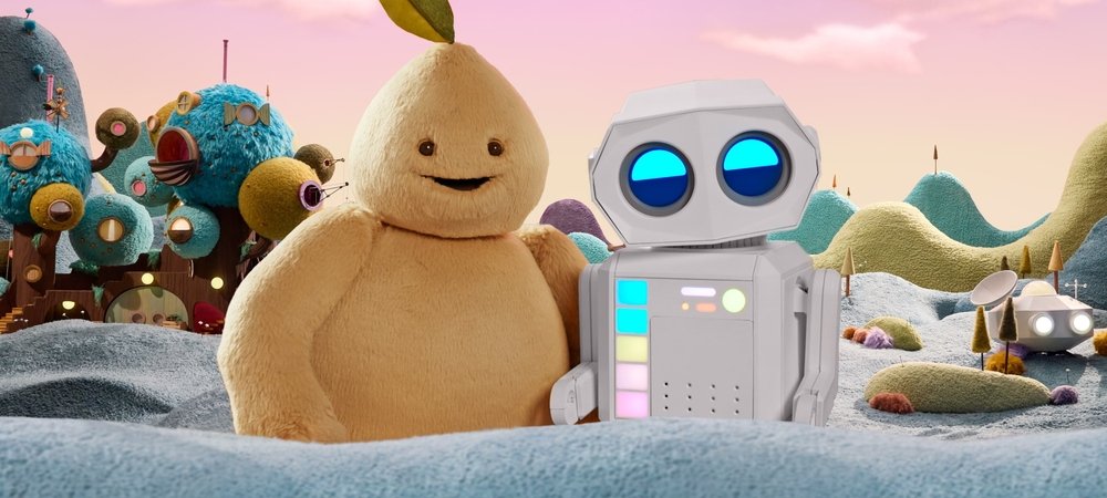 Backdrop of Beep and Mort