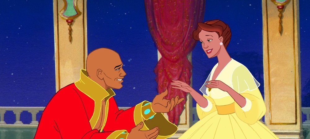 Backdrop of The King and I