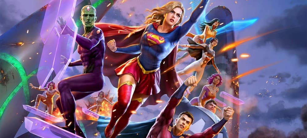 Backdrop of Legion of Super-Heroes