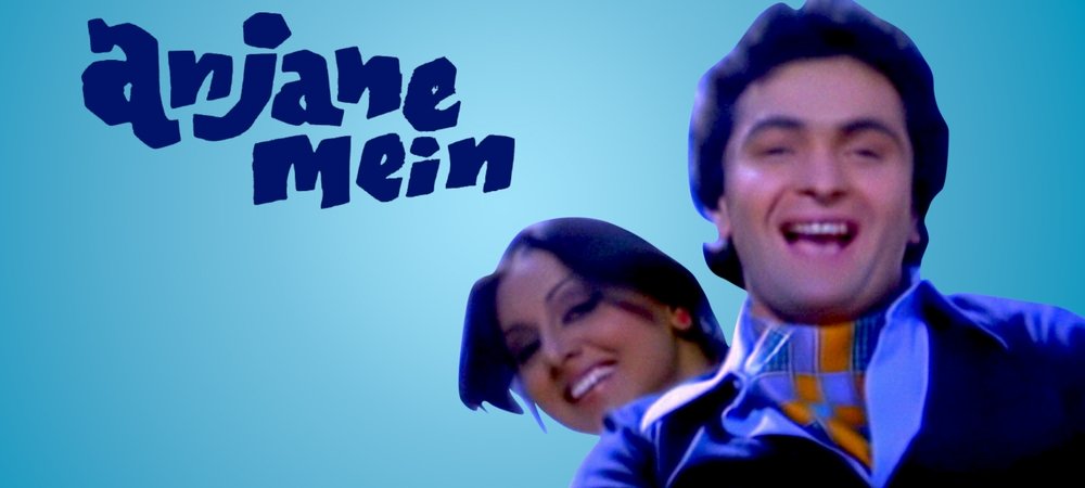 Backdrop of Anjane Mein