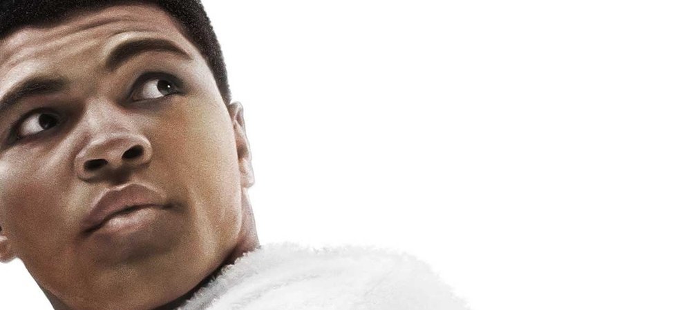 Backdrop of Muhammad Ali