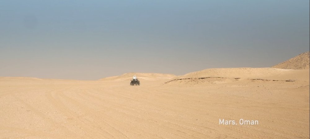 Backdrop of Mars, Oman
