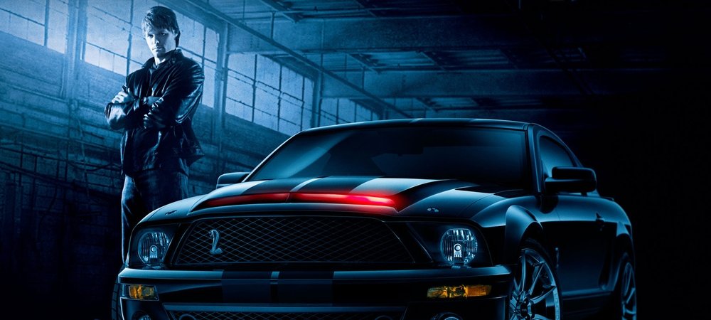 Backdrop of Knight Rider