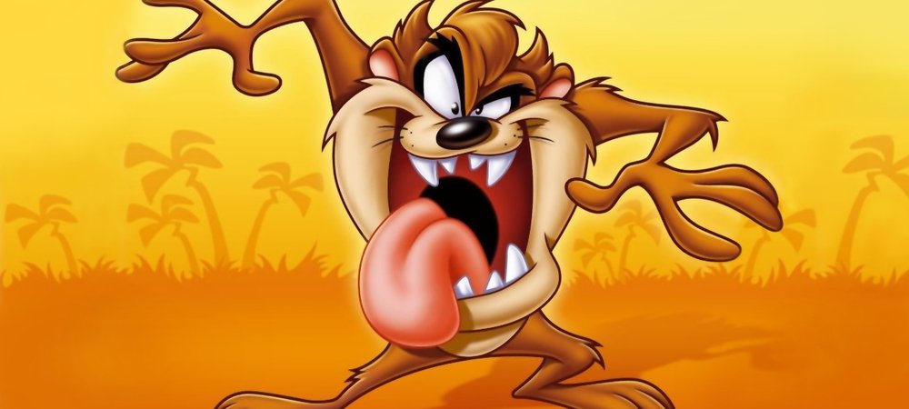 Backdrop of Taz-Mania