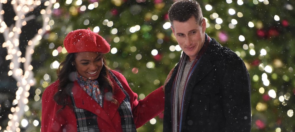 Backdrop of Wrapped Up In Christmas