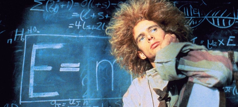 Backdrop of Young Einstein