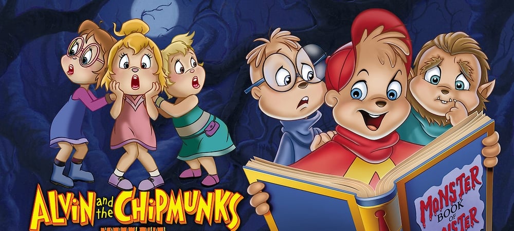 Backdrop of Alvin and the Chipmunks Meet the Wolfman