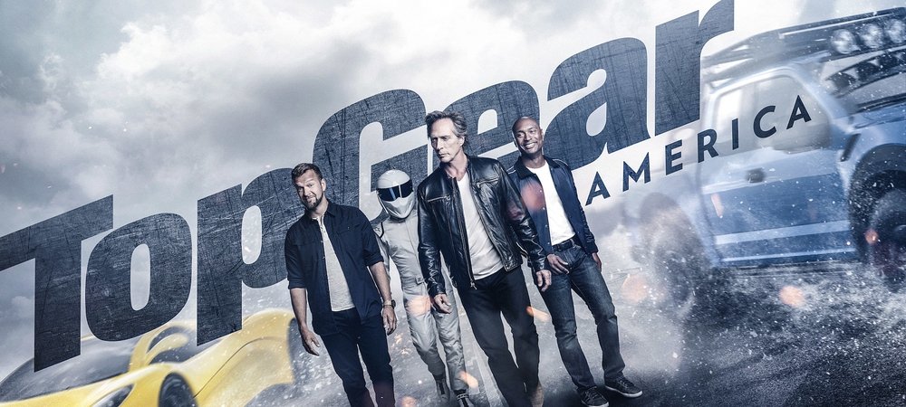 Backdrop of Top Gear America