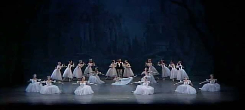 Backdrop of Les Sylphides
