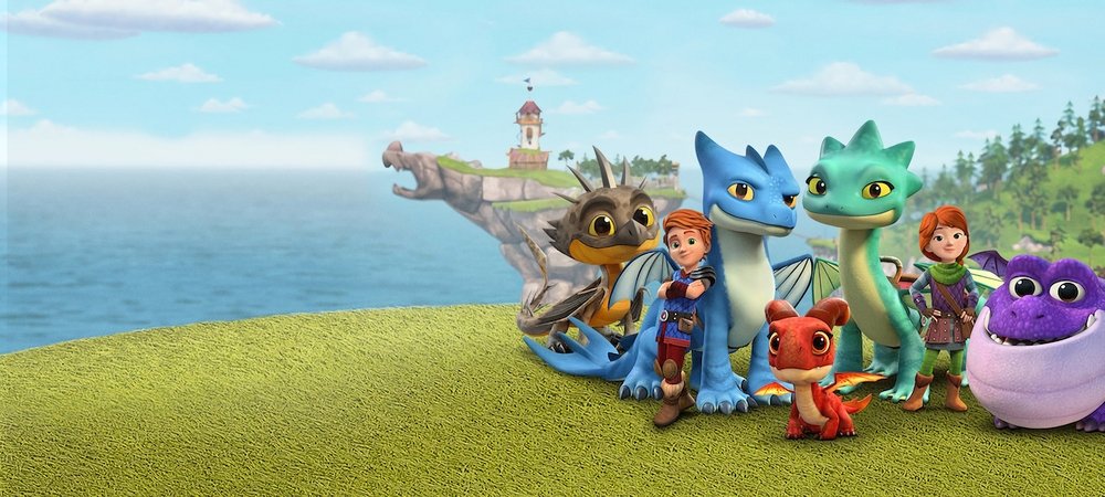 Backdrop of Dragons: Rescue Riders