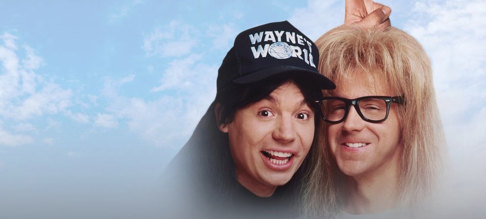 Backdrop of Wayne's World 2