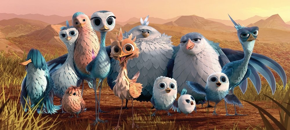 Backdrop of Yellowbird