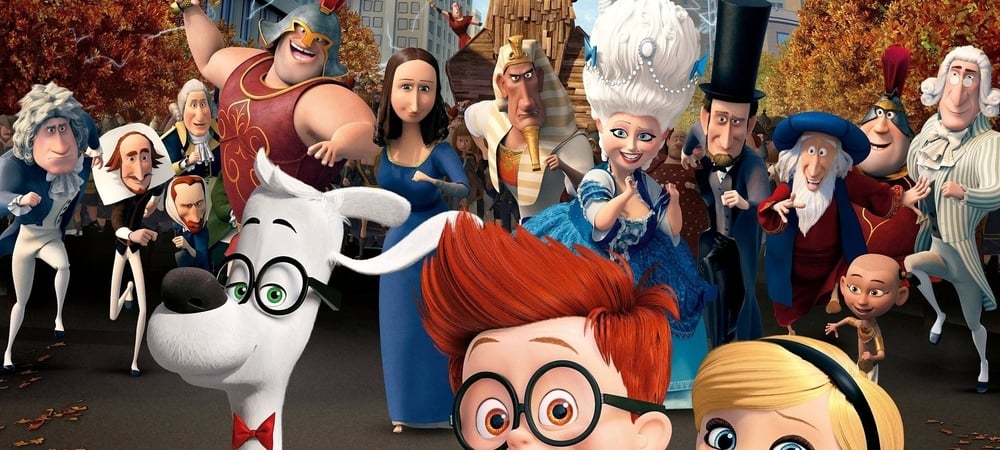 Backdrop of Mr. Peabody & Sherman