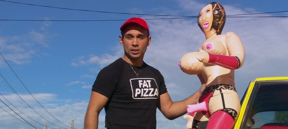 Backdrop of Fat Pizza