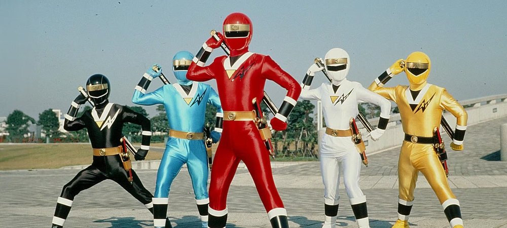 Backdrop of Ninja Sentai Kakuranger