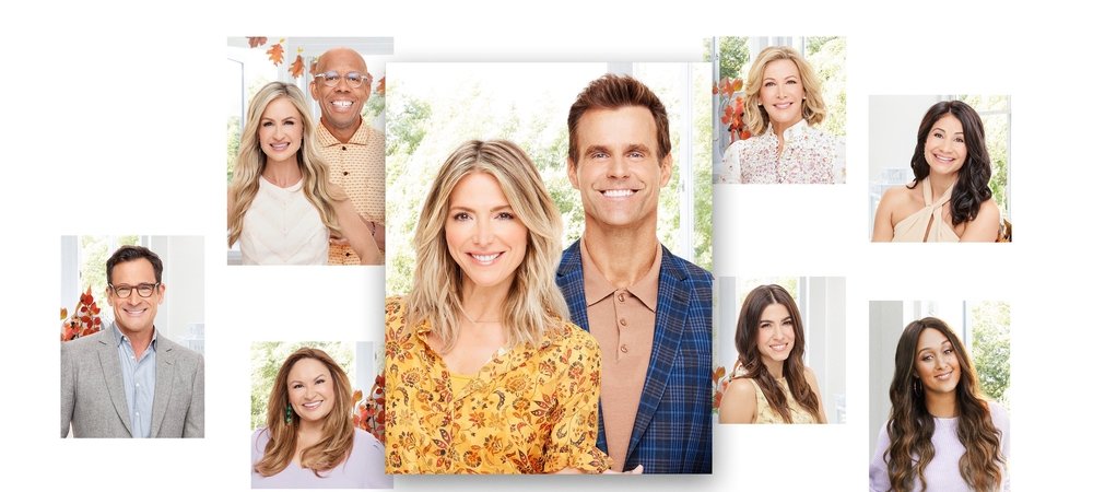 Backdrop of Home & Family