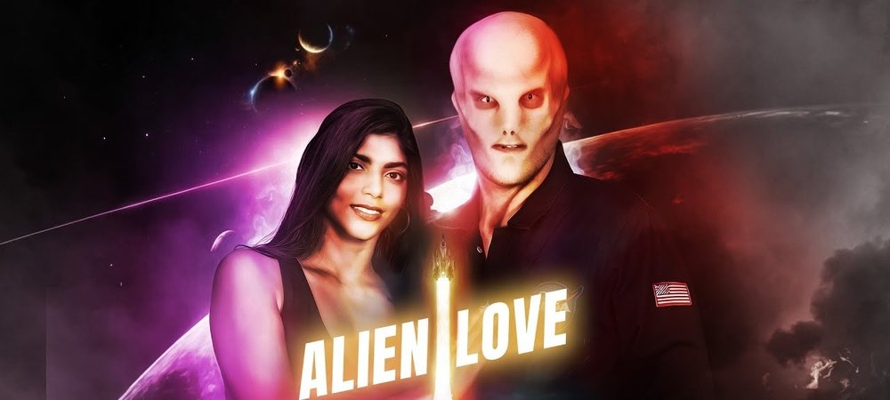 Backdrop of Alien Love