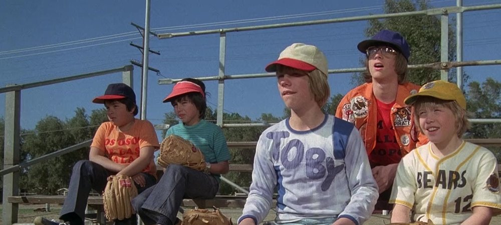 Backdrop of The Bad News Bears in Breaking Training
