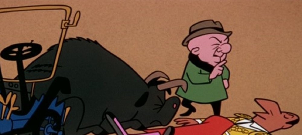 Backdrop of Matador Magoo
