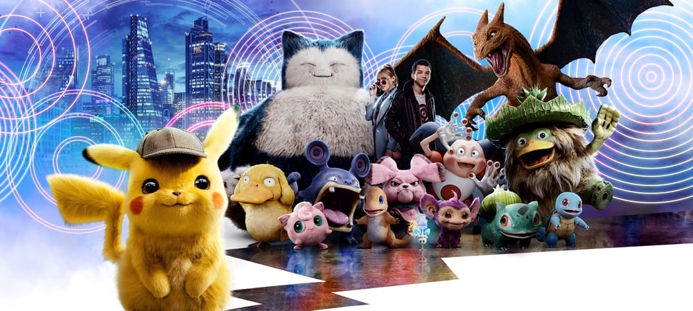 Backdrop of Pokémon Detective Pikachu