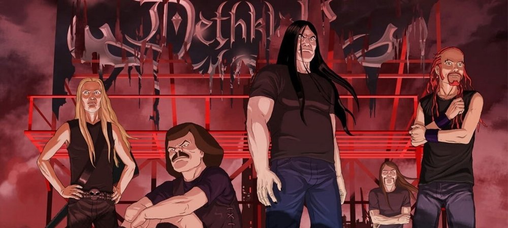 Backdrop of Metalocalypse
