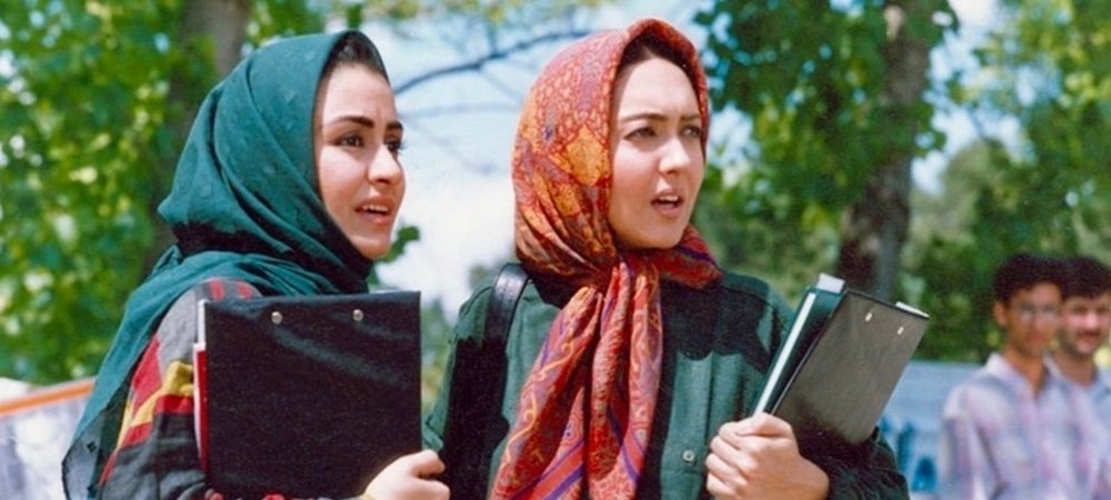 Backdrop of Two Women