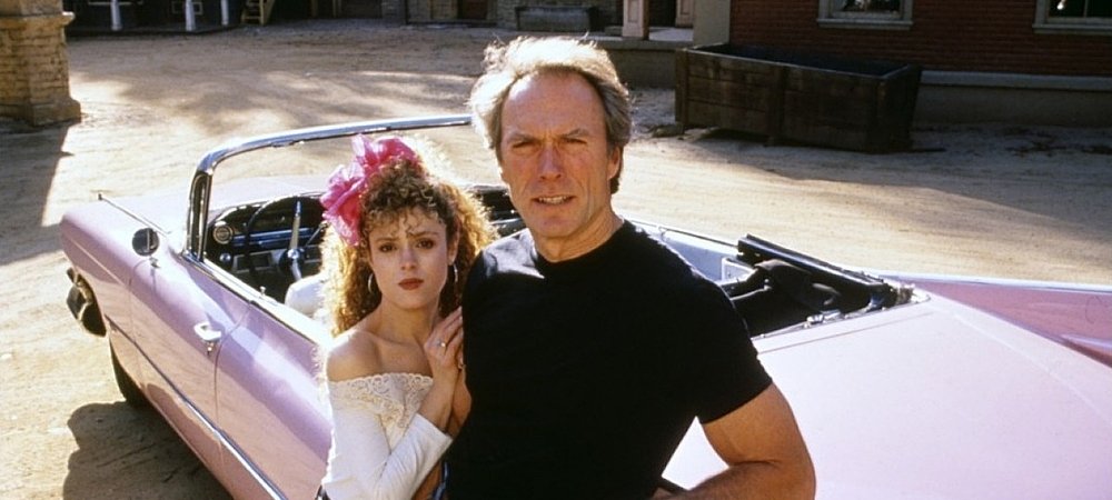 Backdrop of Pink Cadillac