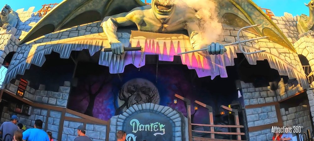 Backdrop of Die Laughing